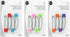 Dritz 46-67 Baby Safe Diaper Pins, Brights, 4-Count