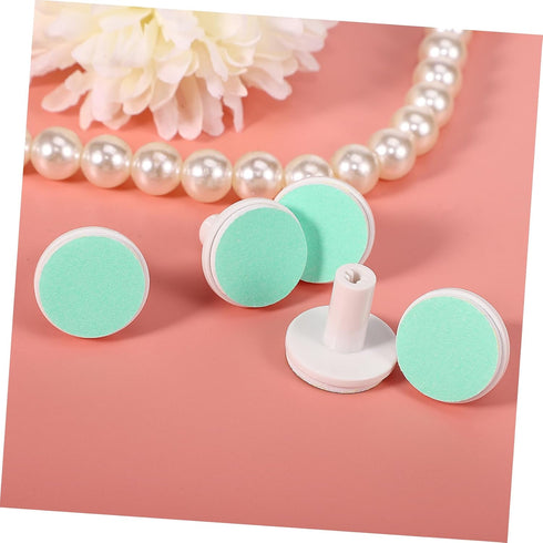 Trimmer FRCOLOR Pcs Nail Polisher Replacement Head Nail Sandpaper Pads Grinding Head Nail Replacement Pads Nail Files