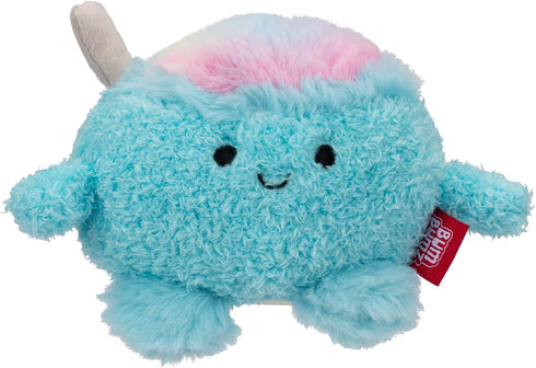 4.5-inch BreakfastBumz Plush 5-Pack - Collectible Stuffed Toys: Blueberry Muffin, Coffee, Toast, Cereal, Strawberry
