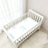 CZXW 52" 28" Watercolor Bows Blue Crib Sheets Fitted x Natural Cotton Soft & Breathable for Baby Crib Mattress