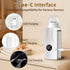Portable Bottle Warmer for Travel, Fast Heating,Long Battery Life & Large Capacity for Baby Outdoor Travel and Various