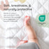 2 Pack 100% 28" 52" Margaux & May Crib Mattress Protector, Waterproof Baby Crib Mattress Protector Pad, Highly