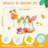 0-3-6-9-12 Tummy Jollybaby Crib Stroller Car Seat Toys for Baby Months, Time Hanging Sensory Toys for Newborn