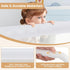 1 Pack, 71 Inch) HONEY JOY Bed Rail for Toddlers, Extra Long, Foldable Portable Swing Down Safety Bed Guard Rail