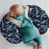 Blue Sharks Baby Nursing Pillow Covers for Boy Girl Sea Ocean Animal Nursing Pillow Slipcovers for Breastfeeding
