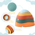 Balance Stepping Stones for Kids - 5pcs Non-Slip River Stones for Indoor & Outdoor Coordination Games, Ages 3-8+