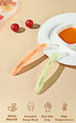 Baby Spoons Set, First Stage Feeding for Baby, Soft Silicone Toddler Spoon with Travel Case, Gum-Friendly, BPA Free,