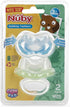 Nuby 2-Pack Gum-EEZ Pacifier Teethers, Colors May Vary