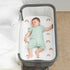 Set 2 Pack ANGELBLISS, Bassinet Sheet Fitted Bassinet Sheets for Baby Boy Girl, Universal Bassinet Sheets Fit for Baby