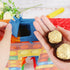 Number Building Blocks Decor for Pinata Birthday Party Supplies, Number 6 Fiesta Carnival Games with Stick & Blindfold