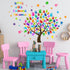 Small Hands Change The World Wall Stickers Inspirational Quote Paint Splatter Diversity Handprint Wall Decals