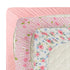 Pack 3 Pack Onacosht n Play Sheets Fitted for Baby Girl, Stretchy Jersey Knitted Portable Mini Crib Sheets Playard