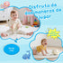 Tummy Crawling Dancing Octopus Toy for Kids Rechargeable Interactive Sensory Toy with LED Lights & Music, Fun Time Gift