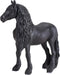 MOJO Hand Painted Friesian Gelding Realistic Equestrian Horse Club Toy Figurine, Black