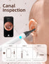 Set 6LED OTTOLIVES Baby Ear, Nose, Throat Examination with HD Camera, Home ENT Scope with Light, Ear Checker Tool, Baby