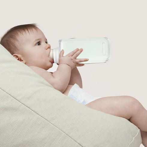 LICAEVEY Baby Bottle Warmer, Milk Bottle Warmer with Smart Thermostat, USB Rechargeable Portable Bottle Warmer