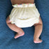 2 (2-Pack) Overnight Hemp Fitted Cloth Diaper: Adjustable One-Size with Snap Buttons and Cotton Hemp Inserts, Unisex