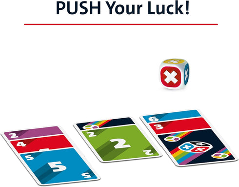 Ravensburger Push 2024 - Exhilarating Card Game for Family Fun, Suitable for 2-6 Players, Ages 8 and Up