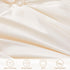 Sets 4-Piece Set Wowelife Toddler Bedding for Girls, Beige Toddler Bed Floral Ruffles Boho Bohemian Jacquard Includes