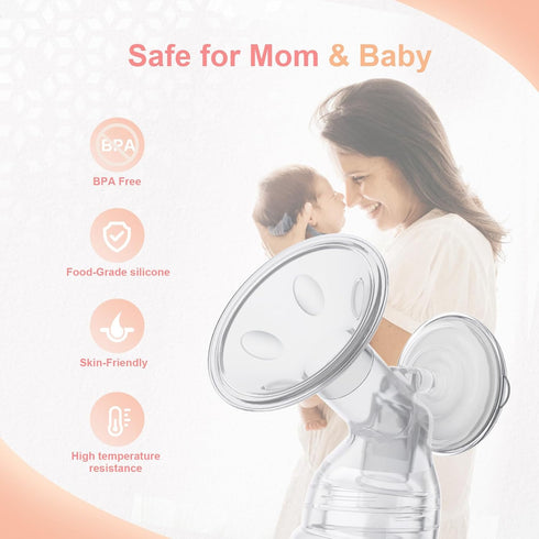 Hranio s1/s2/9 2 Set Baby Bottles Breast Pump Parts Compatible with Spectra Replacement Pump Parts, Spectra Bottles