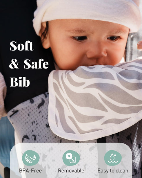 6-in-1 7-50lbs, Baby Carrier, MOMTORY Safety-Certified Baby Carrier Newborn to Toddler, Adjustable Detachable Infant