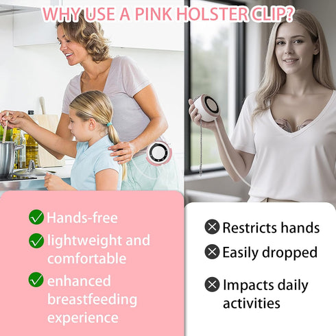 JcoGel Momcozy V1 Hands-Free Pumping Holder Compatible with Breast Pump Pro | Waistband, Leggings & Belt Clip On
