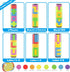 R.Y.TOYS Rotate and Slide Puzzle, Fidget Toy with 8 Colors and 12 Layers, Brain Teaser for Quick Play