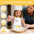 VONTIQUE 32 Setsfor 3+ pcs Kids Cooking&Kids Baking Real Cooking BakingMontessori Kitchen Tools for Toddlerswith Chef's