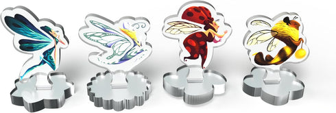 Immersive 8+, 2-4 40 Fairy Ring Board Game - Enchanting Drafting & Movement Strategy Game, Fairy Village Building Game