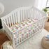 52" 28" HawSkgFub Farm Animal Life Barn Fitted Standard Crib Sheet for Baby Boy Girl, Neutral Cow Horse Pig Sheep