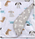 Sherpa Fleece Baby Blankets for Boys and Girls Colorful, Reversible Baby Blankets for Newborns, Infants, Toddlers