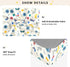 miaozhen 1 Pack 52x28 Cotton Baby Crib Sheets Soft Comfy Safaris Butterflies Cute Cartoon Crib Mattress Sheet