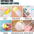 6-Piece Set 2PCS 2PCS Baby Bottle Cleaning Brush Detachable Sponge Bottle Brush, Nylon Milk Bottle Brush, Nipple Brush