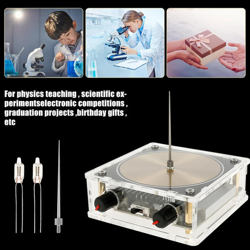 Musical Tesla Coil, Bluetooth Music Tesla Coil, Touchable Artificial Spark Gap Arc Generator, Wireless Transmission