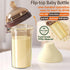 8oz/240mL 0-3 PPSU Baby Bottle, Bottles for Breastfed Babies, Flip-top Anti-Colic Baby Bottles Months
