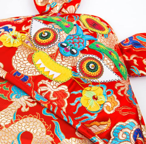 CRB Fashion Asian-Inspired Newborn Receiving Blanket for Celebrations