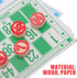 Russian Lotto Game - Bingo Cards Set with Wooden Barrels and Chips for Ages 15 and Up