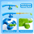 LILYBUDS 3-5 4-8, 3 4 5 6 7 8 Magnetic Fishing Game Toys for Kids Toddlers Water Table Bathtub Toys with Pole Rod Net