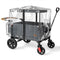 EVER ADVANCED Luxe TPU Wagon Stroller Rain Cover, Non-Yellowing Clear Shield with