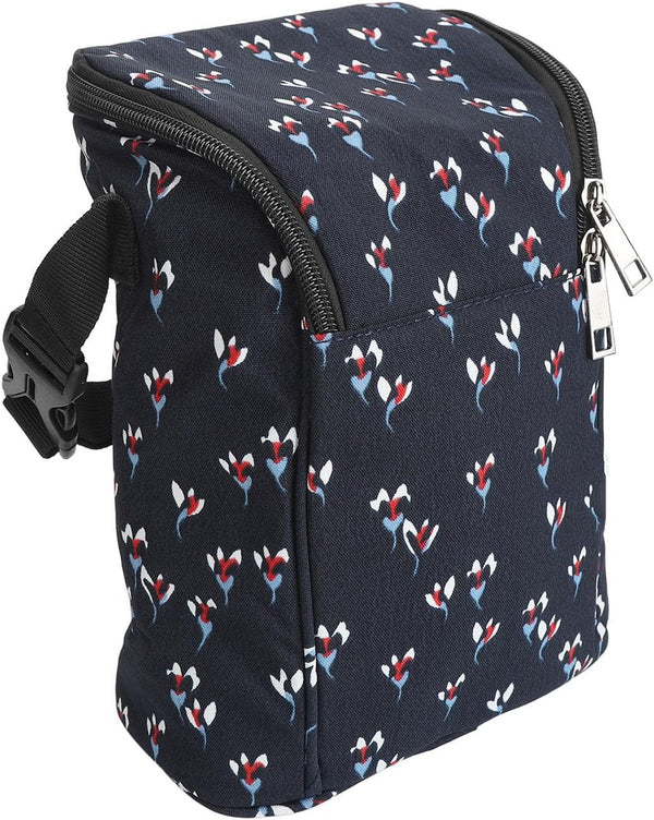 Sonew Portable Insulated Baby Bottle Bag with Detachable Buckle - Large Capacity
