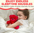 Grandma Smiley's Plush Best Friends Red Teddy Bear Stuffed Animal, 9-inch Hypoallergenic for Christmas, Baby Shower