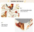 CZXW 52" 28" Farm Roosers Hens Crib Sheets Fitted x Natural Cotton Soft & Breathable for Baby Crib Mattress