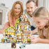 Set 8+,1077pcs MindBox City Cafe Building Blocks Toys, Openable Coffee Shop Building for Boys Girls Age Mini Bricks