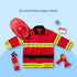 Set Melissa & Doug Fire Chief Role Play Costume Dress-Up