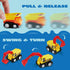 JOYIN 12-Piece Mini Construction Car Set, Plastic Non-Riding Toy Vehicle for Imaginative Play and Parties