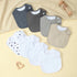 Set 0-12 Waterproof Baby Bibs for Boys & Girls Soft and Absorbent Bandana Drool Bibs for Infant Newborn Months