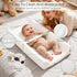 32x16 Inch Waterproof Baby Changing Pad, Non-Slip Wipeable Diaper Changing Mat with Safety Strap Infant Diaper Change