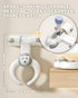 Wanchouse 6 Adjustable Baby Bath Stand with Strong Suction Cups Foldable Shower Support Seat for Babies Months & Up