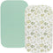 Fadacudan Waterproof Changing Pad Cover Set 2 Pack Stretch Jersey Knit Super Soft