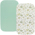 Fadacudan Waterproof Changing Pad Cover Set 2 Pack Stretch Jersey Knit Super Soft